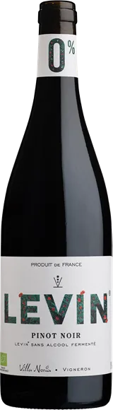 photo du vin Levin Sans Alcool Pinot Noir Rouge 2024