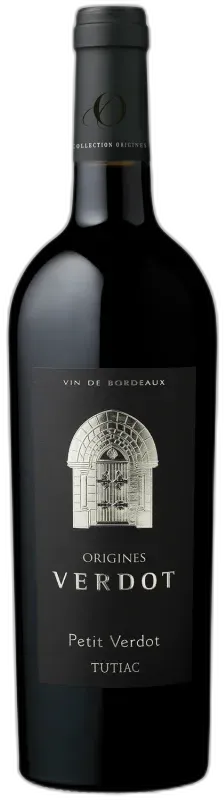 photo du vin Bordeaux Origines Verdot Rouge 2022