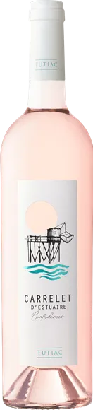 photo du vin Bordeaux Carrelet d’Estuaire Confidences Rosé 2024