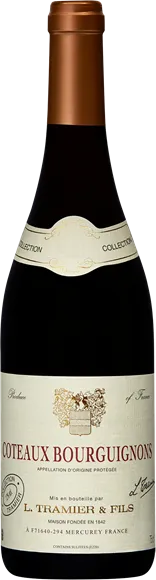aperçu du vin Côteaux Bourguignons Rouge 2022 Maison Tramier