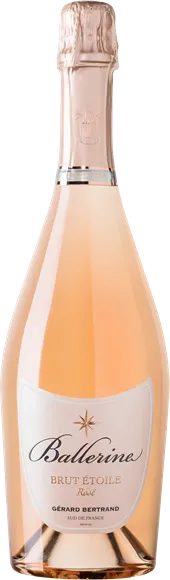 illustration du vin Crémant de Limoux Ballerine Brut Etoilé Rosé Gérard Bertrand