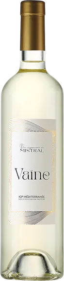 photo du vin Méditerranée Vaïne Sec Blanc 2024 les Vignerons de Mistral