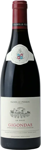 photo du vin Gigondas la Gille Rouge 2022 Famille Perrin