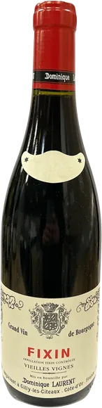 vue du vin Fixin Vieilles Vignes Rouge 2019 Dominique Laurent