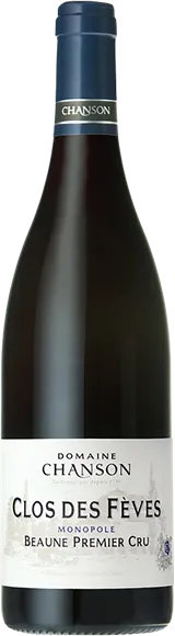 vue du vin Beaune 1er Cru les Fèves Monopole Rouge 2020 Chanson
