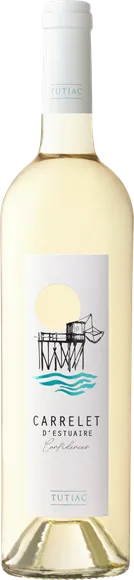 image du vin Bordeaux Carrelet d’Estuaire Confidences Blanc 2024 Tutiac