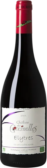 photo du vin Côtes du Rhône Elytres Cuvée Sans Sulfites Rouge 2022 Château des Coccinelles