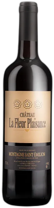 photo du vin Château la Fleur Plaisance Montagne-Saint-Emilion Rouge 2021
