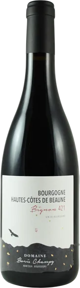 photo du vin Bourgogne Hautes Côtes de Beaune Bignon 421 Rouge 2022 Domaine Boris Champy
