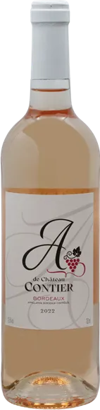 photos du vin Bordeaux a de Château Contier Rosé 2022 Château Contier