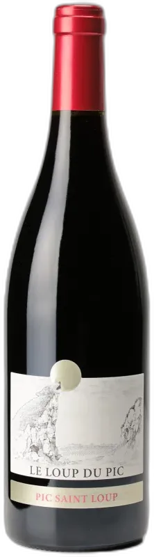 illustration du vin Château Puech Haut Pic Saint-Loup le Loup du Pic Rouge 2022