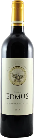 image du vin Château Edmus Saint-Emilion Grand Cru Rouge 2014