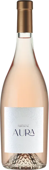 photo du vin Coteaux d’Aix-en-Provence Aura Rosé 2024 les Vignerons de Mistral