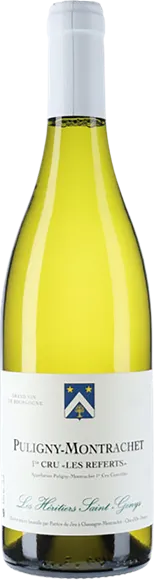 photos du vin Puligny-Montrachet 1er Cru les Referts Blanc 2019 les Héritiers Saint-Genys