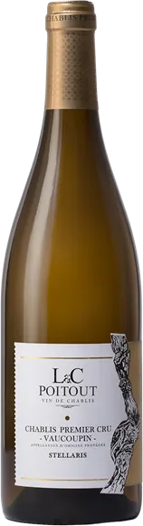 image du vin Chablis 1er Cru Vaucoupin Stellaris Blanc 2023 Domaine lc Poitout