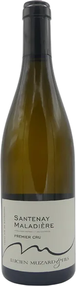 photo du vin Santenay 1er Cru la Maladière Blanc 2023 Domaine Lucien Muzard et Fils