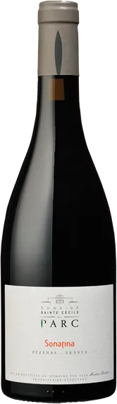 photos du vin Languedoc Pézenas Sonatina Rouge 2019 Domaine Sainte Cécile du Parc
