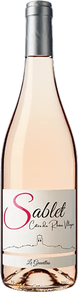image du vin Côtes du Rhône Villages Sablet Rosé 2024