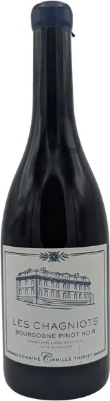 photos du vin Bourgogne les Chagniots Rouge 2023 Maison Camille Thiriet