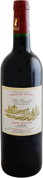 photos du vin Cahors Vieilles Vignes les Camille Rouge 2018 Clos Siguier