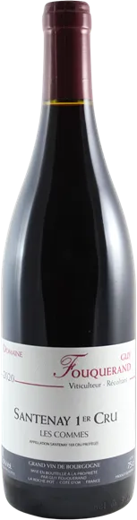 image du vin Santenay 1er Cru la Comme Rouge 2020 Domaine Guy Fouquerand
