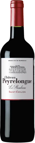 photo du vin Château Peyrelongue Saint-Emilion le Flambeau Rouge 2022