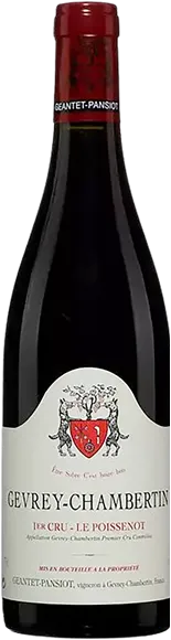 capture du vin Gevrey-Chambertin 1er Cru Poissenot Rouge 2023 Domaine Geantet-Pansiot