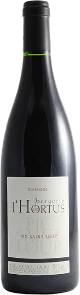 vue du vin Pic Saint-Loup Bergerie de l’Hortus Classique Rouge 2023