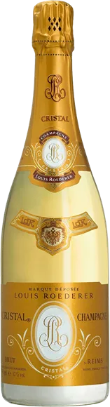 illustration du vin Louis Roederer Cristal en Cadeau
