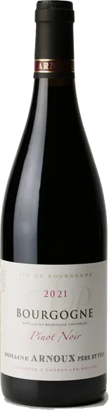 illustration du vin Bourgogne Rouge 2021 Domaine Arnoux Père et Fils
