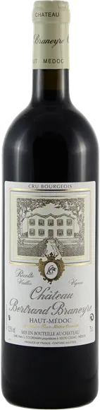 photo du vin Château Bertrand Braneyre Vieilles Vignes Rouge 2014