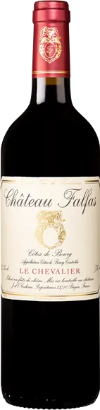 photo du vin Côtes de Bourg le Chevalier Rouge 2017 Château Falfas