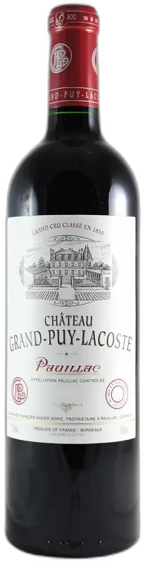 aperçu du vin Château Grand-Puy-Lacoste 5ème Grand Cru Classé Rouge 2021