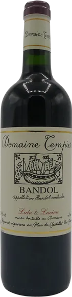 photo du vin Bandol Lulu et Lucien Rouge 2021 Domaine Tempier