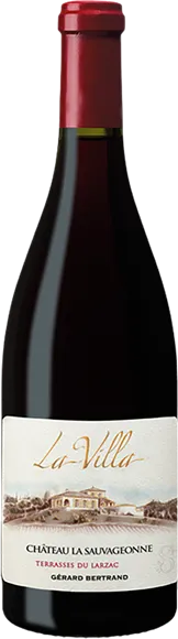 capture du vin Terrasses du Larzac Château la Sauvageonne la Villa Rouge 2021 Gérard Bertrand