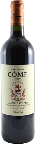 photo du vin Château de Côme Saint-Estèphe 2019