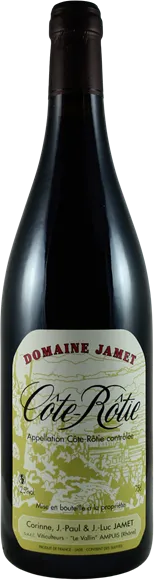 photo du vin Côte Rôtie Rouge 2008 Domaine Jamet