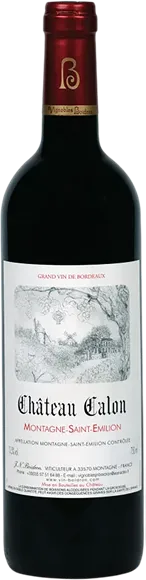 photo du vin Château Calon Montagne-Saint-Emilion Rouge 2015