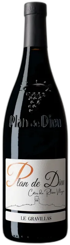 photo du vin Côtes du Rhône Villages Plan de Dieu Rouge 2022