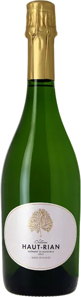 illustration du vin Château Haut-Rian Crémant de Bordeaux Blanc de Blancs Brut 2023