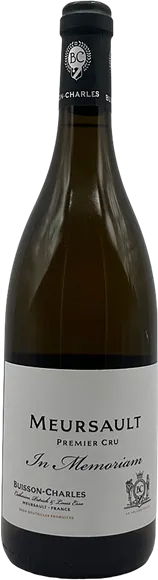 capture du vin Meursault 1er Cru in Memoriam Blanc 2021 Domaine Buisson-Charles