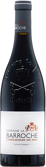 vue du vin Châteauneuf-du-Pape Julien Barrot Rouge 2019