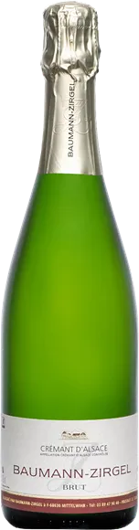 photo du vin Crémant d’Alsace Brut Blanc Domaine Baumann-Zirgel