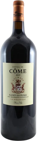 photo du vin Château de Côme Saint-Estèphe Magnum Rouge 2019