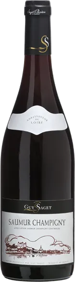 vue du vin Saumur-Champigny Rouge 2023 Guy Saget