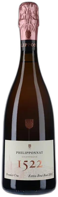 vue du vin Champagne Premier Cru Cuvée 1522 Extra Brut Rosé 2014