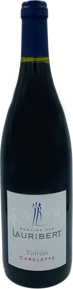 image du vin Côtes du Rhône Villages Valréas Carelette Rouge 2022 Domaine des Lauribert