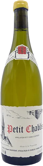 illustration du vin Petit Chablis Blanc 2017 Domaine Vincent Dauvissat