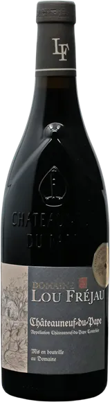 vue du vin Châteauneuf-du-Pape Rouge 2019 Domaine Lou Fréjau