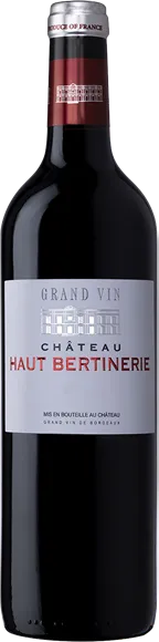 image du vin Château Haut Bertinerie Grand Vin Rouge 2019